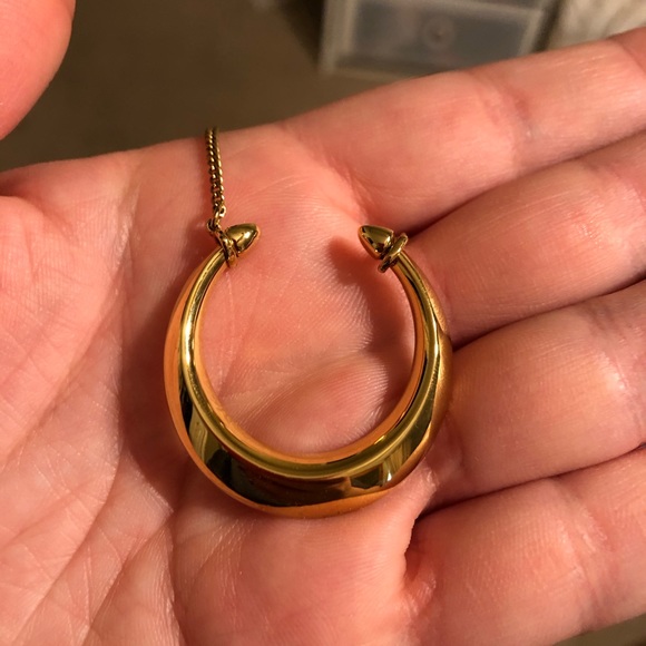 Stella and Dot double horn pendant necklace - Picture 5 of 7